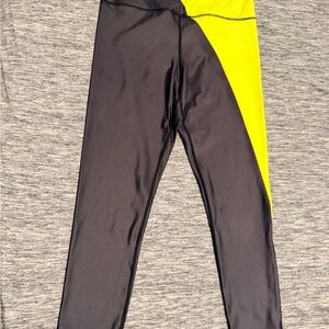ZYIA Black and Yellow Leggings